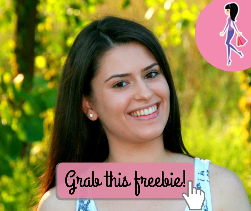 Catchy freebie template smile