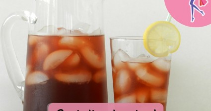 Catchy freebie template iced tea