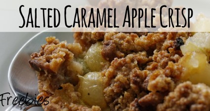 scrumptious saturday apple crisp