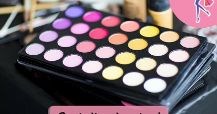 Catchy freebie template makeup