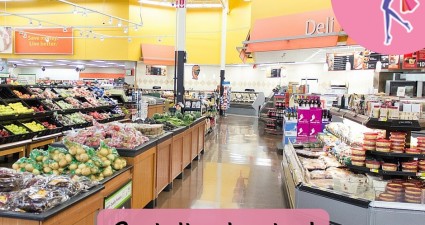 Catchy freebie template supermarket