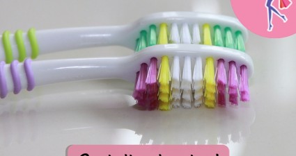 Catchy freebie template toothbrush