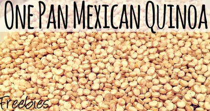 one pan mexican quinoa recipe