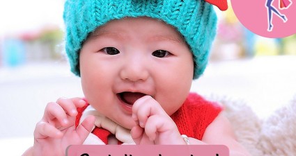 Catchy freebie template baby hat