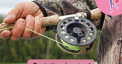 Catchy freebie template fishing