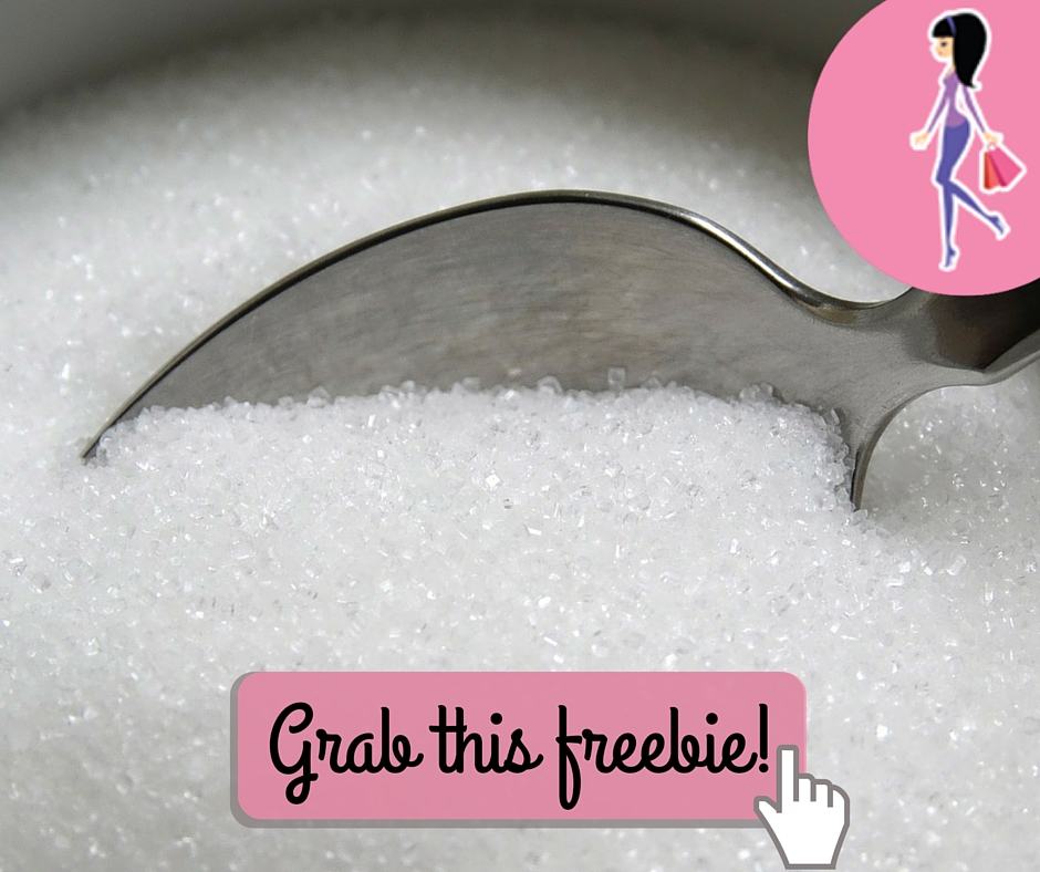 Catchy freebie template sugar bowl