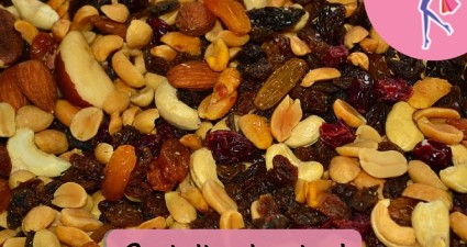 Catchy freebie template trail mix