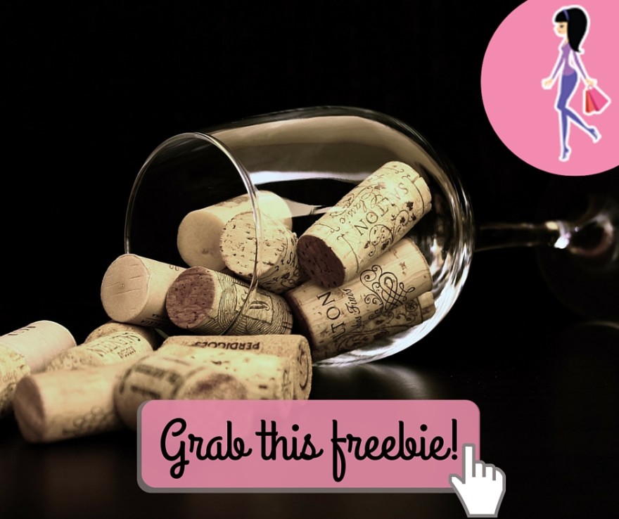 Catchy freebie template. corksjpg