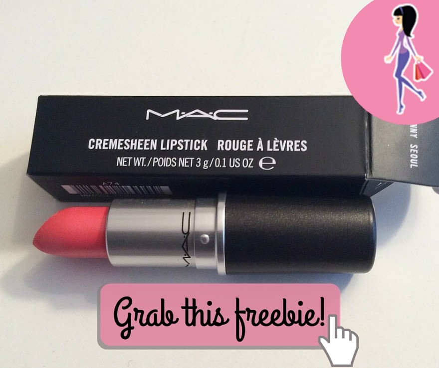 free mac lipstick freebie catchyfreebies