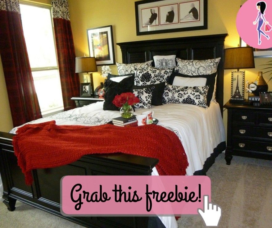 Catchy freebie template bedroom