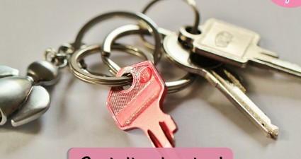 Catchy freebie template key chain