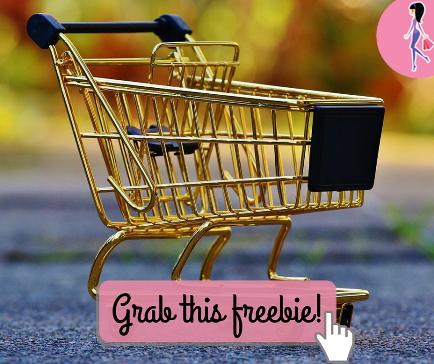 Catchy freebie template shopping cart 2