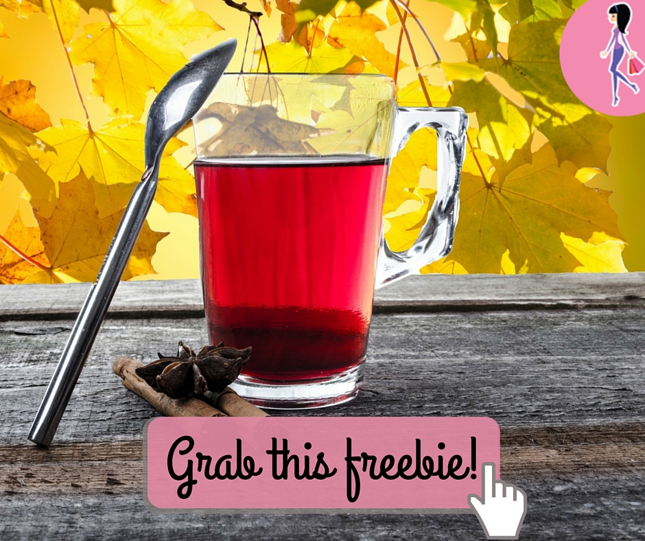 Catchy freebie template tea cup