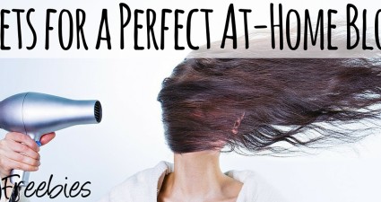 diy a perfect blowout catchyfreebies
