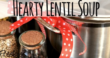 hearty lentil soup recipe catchyfreebies