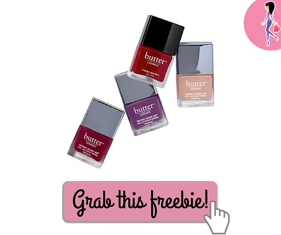 Butter London Nail Polish Discount - TODAY ONLY!