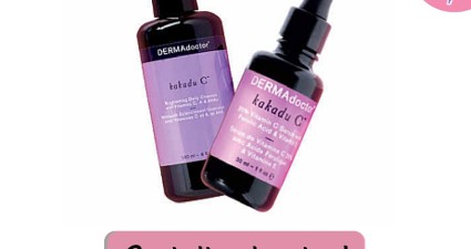 half off dermadoctor kakadu c cleanser and serum skincare facial face cleanser dermatologist recommended skin products discount catchyfreebies