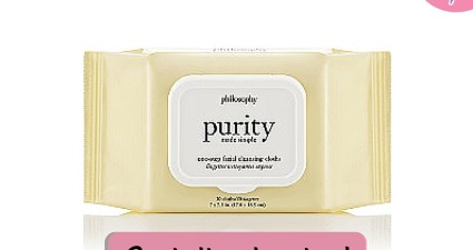 half off philosophy cleansing cloths facial cleanser skincare freebie free gift discount makeup ulta 21 days of beauty catchyfreebies