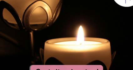 Catchy freebie template candle