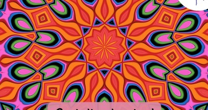 Catchy freebie template mandala