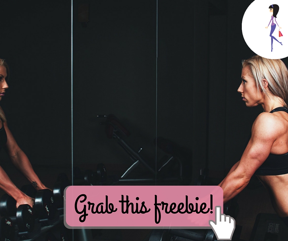 Catchy freebie template muscle