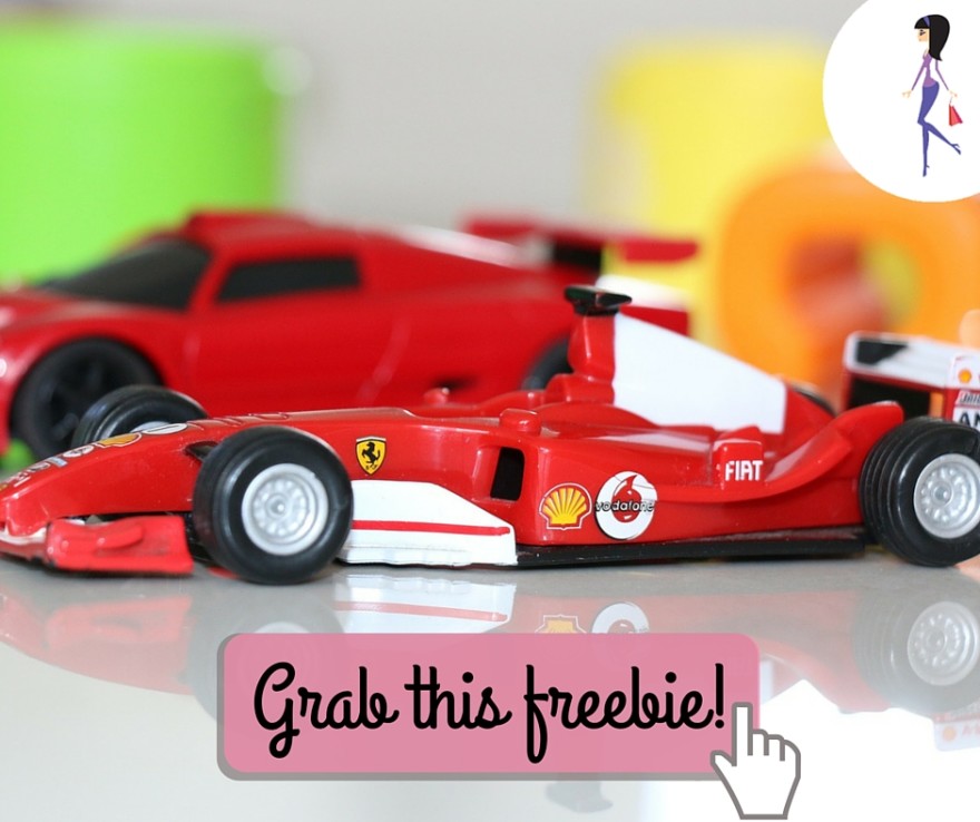 Catchy freebie template toy car2