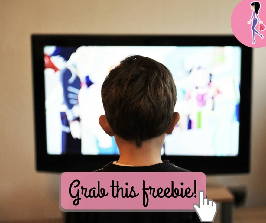 Catchy freebie template tv
