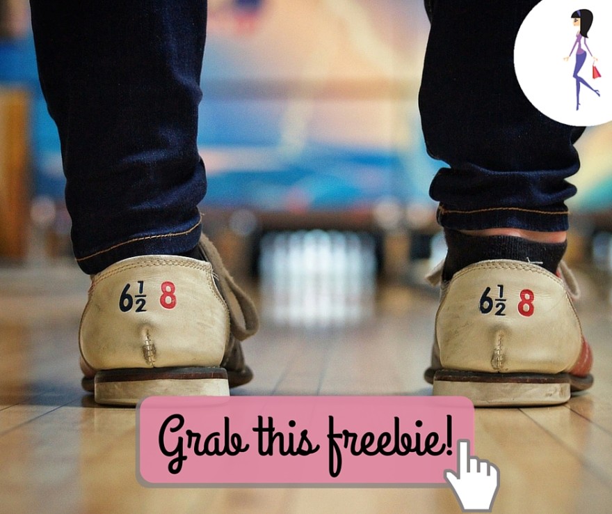 Catchy freebie template bowling 2