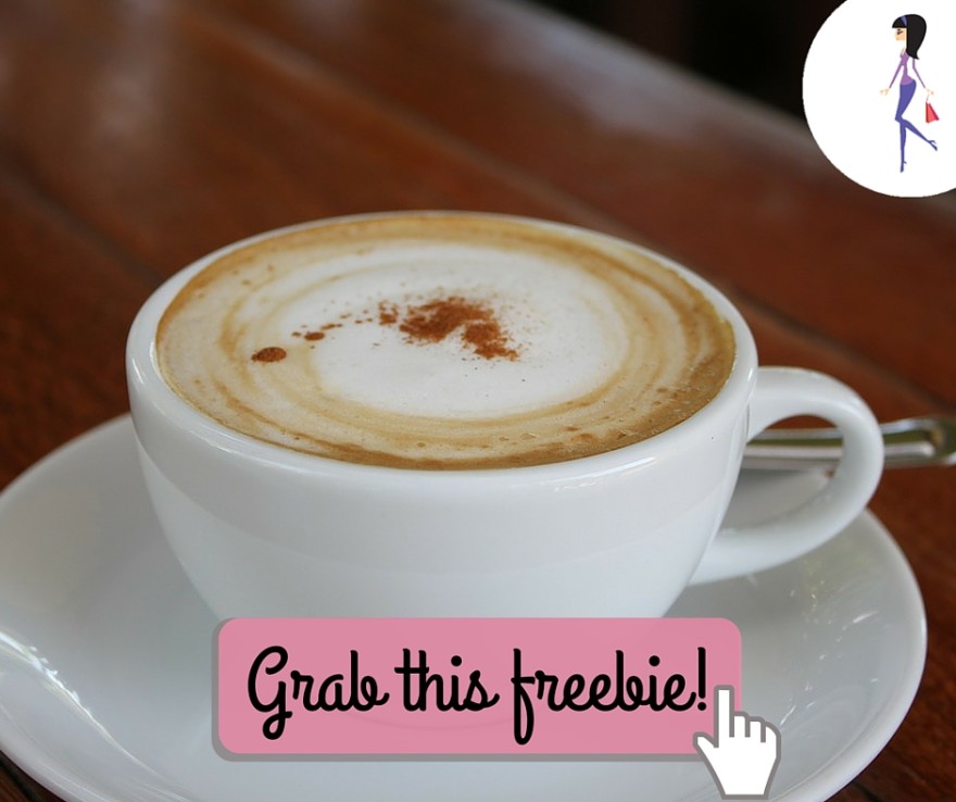 Catchy freebie template cappuccino