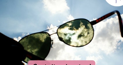 Catchy freebie template sunglasses