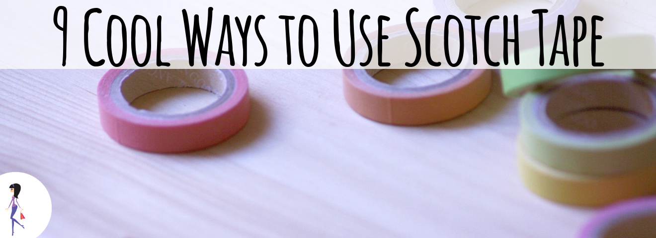 9 Cool Ways to Use Scotch Tape